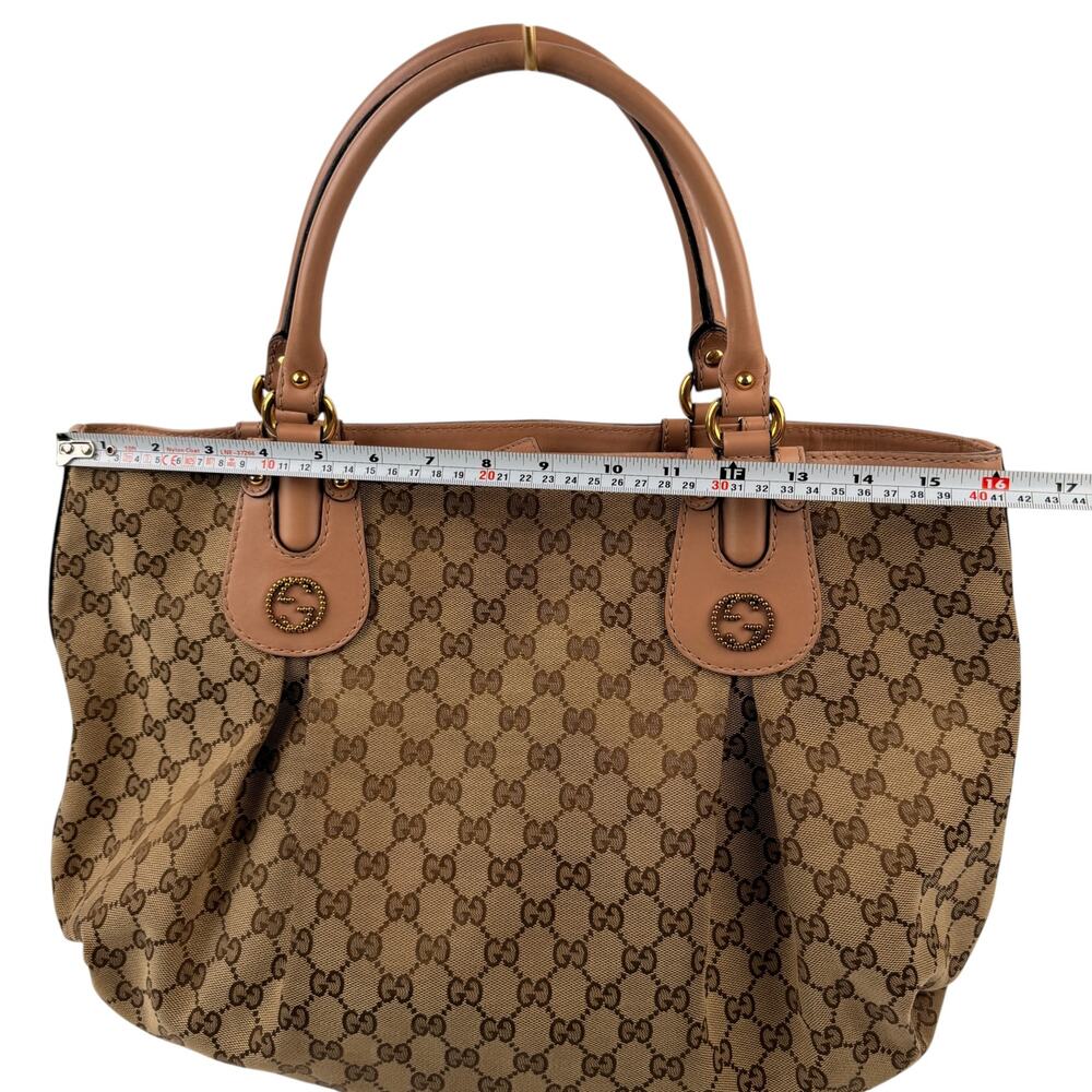 Gucci Large GG Canvas Scarlett tote bag - Picture 8 of 16